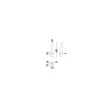 Aplica de perete pentru baie NovaLuce LUCA metal, sticla, auriu, alb, LED, 15W, 1337lm, 4000K, IP44 - NL-9695338