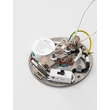 Pendul NovaLuce VEA metal, acril, sampanie, LED, 14W, 2700-3000K, 867 Lm - NL-9695341