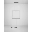 Pendul NovaLuce DAHLIA metal, negru, LED, 32W, 1352lm, 3000K - NL-9695501