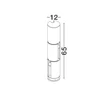 Lampadar exterior NovaLuce TAGLIO metal, negru, LED, 8W. 535lm, 3000K, IP65 - NL-9695507