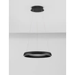 Pendul NovaLuce OVIA metal, silicon, negru, LED, 48W, 27000-4000K, 1841 Lm - NL-9695702