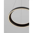 Pendul NovaLuce OVIA metal, silicon, negru, LED, 48W, 27000-4000K, 1841 Lm - NL-9695702