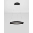 Pendul NovaLuce OVIA metal, silicon, negru, LED, 61W, 27000-4000K, 2453 Lm - NL-9695704