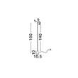 Lampadar NovaLuce LITEE metal, plastic, negru, LED, 26W, 3000K, 891 Lm - NL-9695706