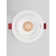 Spot incastrat NovaLuce VULCAN metal, alb, LED, 20W, 2700K, 1286 Lm - NL-9844032
