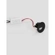 Spot incastrat NovaLuce ATRIUM metal, negru, LED, 3W, 2700K, 41 Lm - NL-9844046