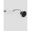 Spot incastrat NovaLuce ATRIUM metal, negru, LED, 3W, 2700K, 20 Lm - NL-9844048
