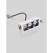 Spot incastrat NovaLuce AREA metal, alb, LED, 6W, 2700K, 465 Lm - NL-9844053