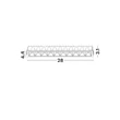 Spot incastrat NovaLuce AREA metal, alb, LED, 20W, 3000K, 1334 Lm - NL-9844056
