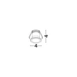 Spot incastrat NovaLuce ADO metal, negru, LED, 3W, 3000K, 196 Lm - NL-9844062