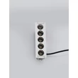 Spot incastrat NovaLuce GONO metal, alb, LED, 11W, 3000K, 541 Lm - NL-9844084