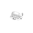 Spot incastrat NovaLuce GONO metal, alb, LED, 6W, 3000K, 292 Lm - NL-9844088