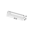 Spot incastrat NovaLuce GONO metal, alb, LED, 15W, 3000K, 818 Lm - NL-9844093