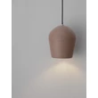 Pendul exterior NovaLuce OMIO metal, ciment, negru, maro, E27, IP55 - NL-9919101