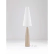 Lampadar NovaLuce MIZU ghips, textil, crem, alb, E27 - NL-9919103