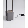 Lampadar NovaLuce LITHOS ciment, metal, negru, antracit, LED, 26W, 1431lm, 3000K - NL-9919105