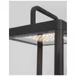 Lampadar exterior NovaLuce Bali metal, antracit, LED, 3000K, 2W, 250lm, IP65 - NL-9922360