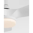 Plafoniera cu ventilator NovaLuce CAELIA metal, plastic, alb, LED, 20W, 3000-6000K, 1101 Lm - NL-9952395