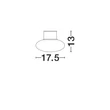Plafoniera exterioara NovaLuce ALI metal, sticla, antracit, alb, LED, 6W, 644lm, 3000K, IP65 - NL-9971456
