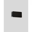 Aplica de perete exterioara NovaLuce ARTU metal, acril, negru, alb, LED, 10W, 335lm, 3000K, IP65 - NL-9971460