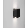 Aplica de perete exterioara NovaLuce ARTU metal, acril, negru, alb, LED, 10W, 335lm, 3000K, IP65 - NL-9971460