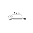 Aplica de perete exterioara NovaLuce ARTU metal, acril, alb, LED, 10W, 335lm, 3000K, IP65 - NL-9971461