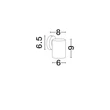 Aplica de perete exterioara NovaLuce JACKIE metal, sticla, antracit, LED, 3W, 226lm, 3000K, IP65 - NL-9971462