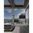 Aplica de perete exterioara NovaLuce ELIO metal, sticla, antracit, LED, 6W, 429lm, 3000K, IP65 - NL-9971470