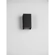 Aplica de perete exterioara NovaLuce ELIO metal, sticla, antracit, LED, 6W, 429lm, 3000K, IP65 - NL-9971470