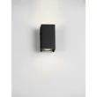 Aplica de perete exterioara NovaLuce ELIO metal, sticla, antracit, LED, 6W, 429lm, 3000K, IP65 - NL-9971470
