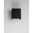 Aplica de perete exterioara NovaLuce ELIO metal, sticla, antracit, LED, 12W, 1327lm, 3000K, IP65 - NL-9971473