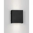 Aplica de perete exterioara NovaLuce ELIO metal, sticla, antracit, LED, 12W, 1327lm, 3000K, IP65 - NL-9971473