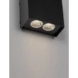 Aplica de perete exterioara NovaLuce ELIO metal, sticla, antracit, LED, 12W, 1327lm, 3000K, IP65 - NL-9971473