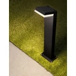 Lampadar exterior NovaLuce FARGE metal, acril, antracit, alb, LED, 12W, 703lm, 3000K, IP65 - NL-9971478