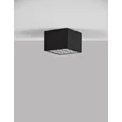 Plafoniera exterioara NovaLuce JAX metal, sticla, antracit, LED, 17W, 1463lm, 3000K, IP54 - NL-9971479