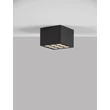Plafoniera exterioara NovaLuce JAX metal, sticla, antracit, LED, 17W, 1463lm, 3000K, IP54 - NL-9971479