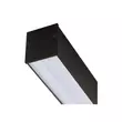 Plafoniera Nowodvorski OFFICE PRO metal, negru, LED, 3000K, 31W, 3490lm - TL-10208