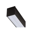 Plafoniera Nowodvorski OFFICE PRO metal, negru, LED, 4000K, 31W, 3610lm - TL-10210