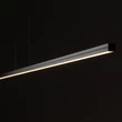 Pendul Nowodvorski BAR metal, negru, LED, 3000K, 27W, 1000lm - TL-10365