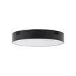 Plafoniera Nowodvorski LID ROUND plastic, negru, alb, LED, 3000K, 25W, 1600lm - TL-10407