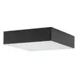 Plafoniera Nowodvorski LID SQUARE plastic, negru, alb, LED, 4000K, 25W, 1800lm - TL-10434