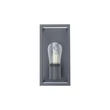 Aplica de perete exterioara Nowodvorski MARGOT metal, sticla, negru, transparent, E14, IP54 - TL-10504