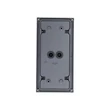 Aplica de perete exterioara Nowodvorski MARGOT metal, sticla, negru, transparent, E14, IP54 - TL-10504