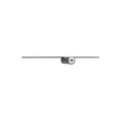 Aplica de perete Nowodvorski SPIN metal, plastic, negru, LED, 10W, 4000K, 390Lm - 10620