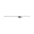 Aplica de perete Nowodvorski SPIN metal, plastic, negru, LED, 14W, 4000K, 550Lm - 10621