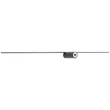 Aplica de perete Nowodvorski SPIN metal, plastic, negru, LED, 16W, 4000K, 630Lm - 10622