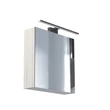 Aplica de perete pentru baie Nowodvorski CEZANNE metal, alb, LED, 3000K, 8W, 600lm, IP44 - TL-10672