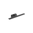 Aplica de perete pentru baie Nowodvorski CEZANNE metal, negru, LED, 4000K, 8W, 600lm, IP44 - TL-10676