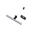 Aplica de perete pentru baie Nowodvorski CEZANNE metal, negru, LED, 4000K, 8W, 600lm, IP44 - TL-10676