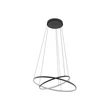 Pendul Nowodvorski CIRCOLO metal, negru, LED, 3000K, 35W, 1200lm - 10814